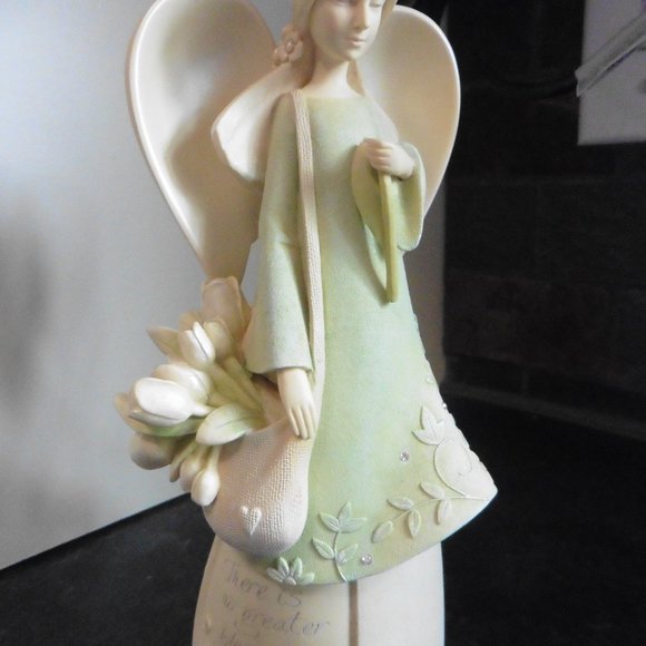 Enesco Foundations - Friend Angel Stone Resin Figurine - Picture 5 of 8